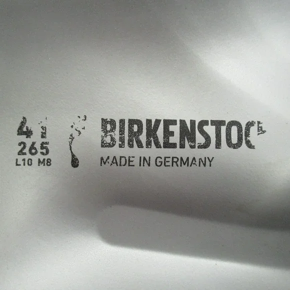 Birkenstock Unisex 10W 8M Sandals Gray Metallic Madrid EVA Buckle Slides Footbed - Picture 9 of 12